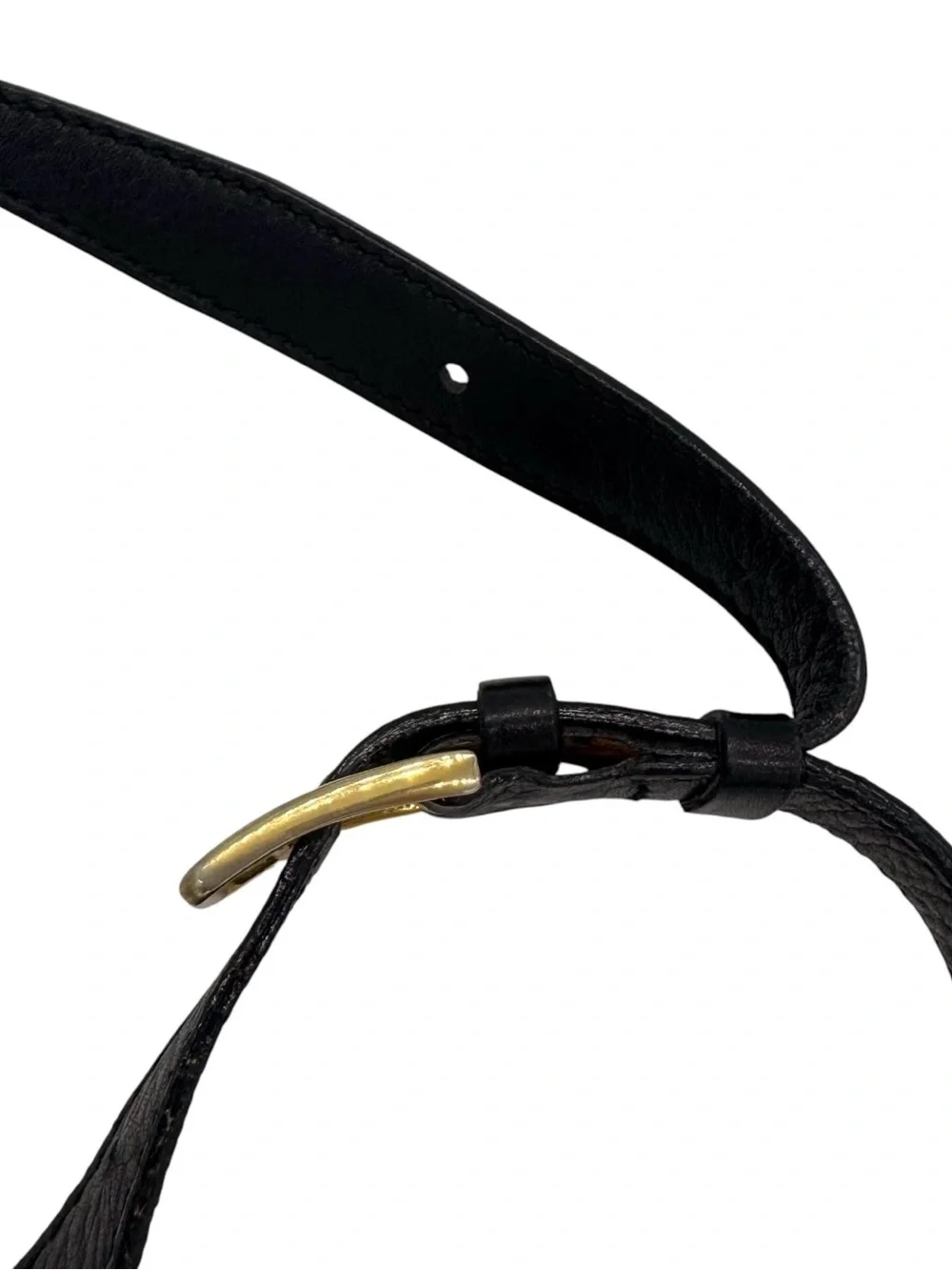 Celine Black Leather Crossbody Bag